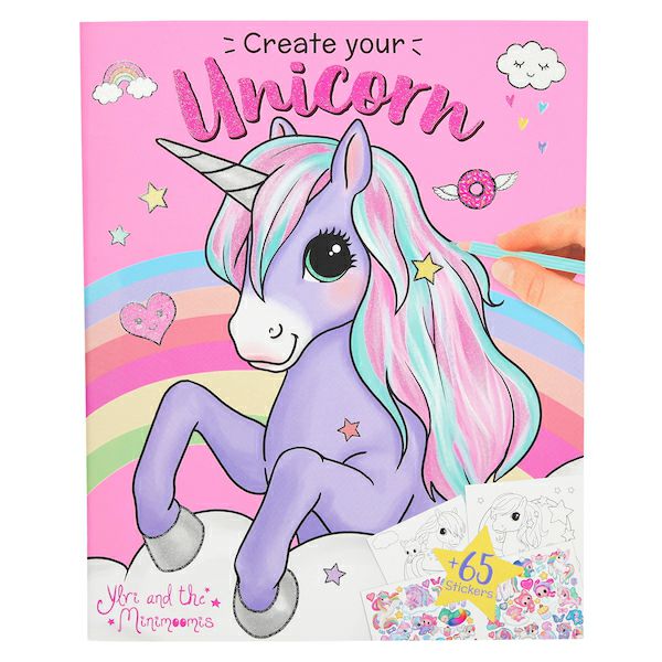 Ylvi Create Your Unicorn Colouring...