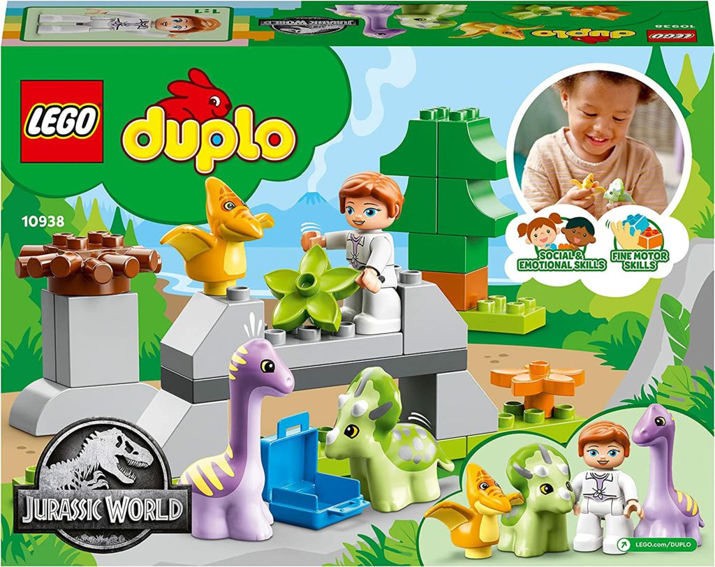 LEGO JURASSIC WORLD DINOSAUR NURSERY