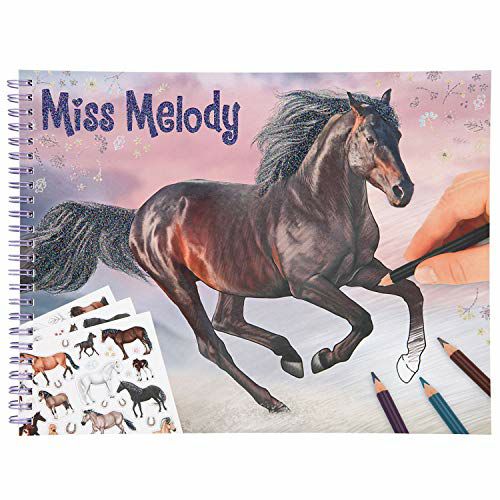 MISS MELODY HORSE COLOURING BOOK