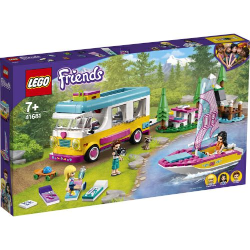 LEGO Friends Forest Camper Van and Sailboat