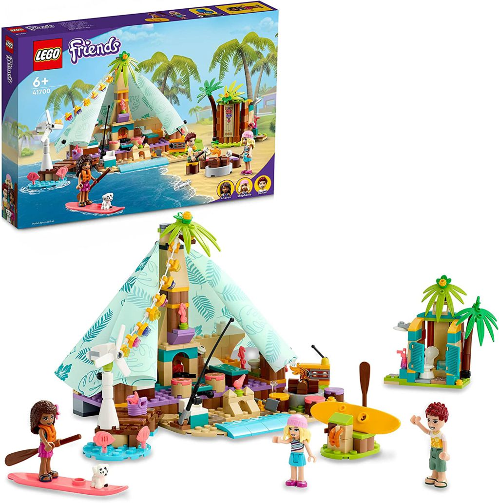 LEGO 41700 Friends Beach Glamping...