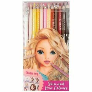 Top Model Skin and Hair Colours Colouring Pencils