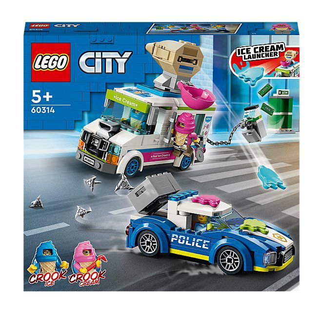 LEGO CITY ICE CREAM TRUCK POLICE CHASE