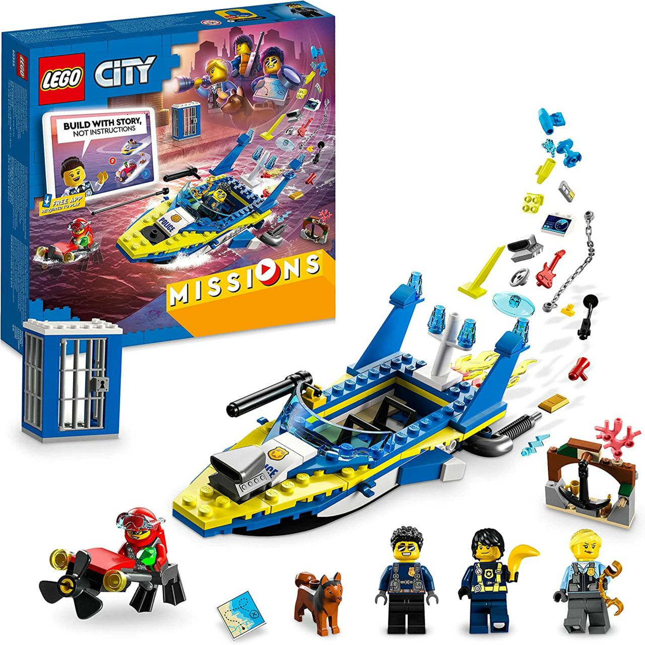 LEGO CITY WATER POLICE DETECTIVE...