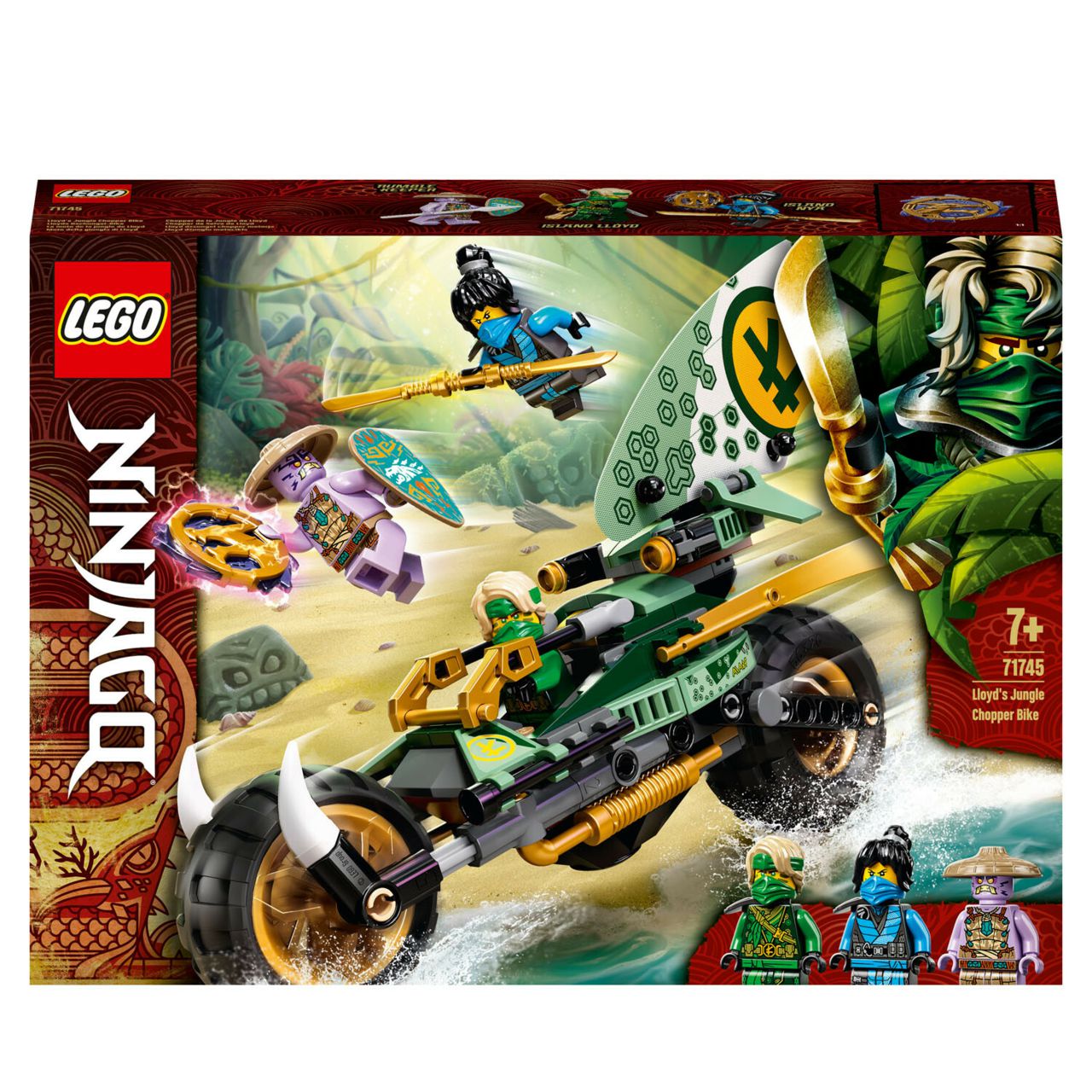 Lego Ninjago Lloyds Chopper Bike...