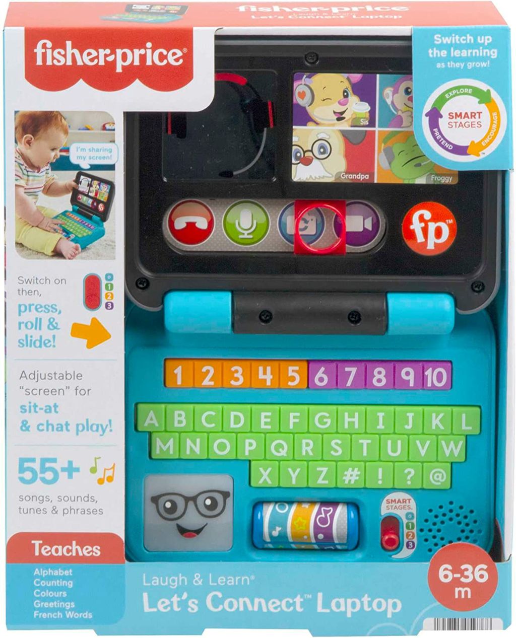 Fisher Price Laugh and Learn Let’s Connect Laptop