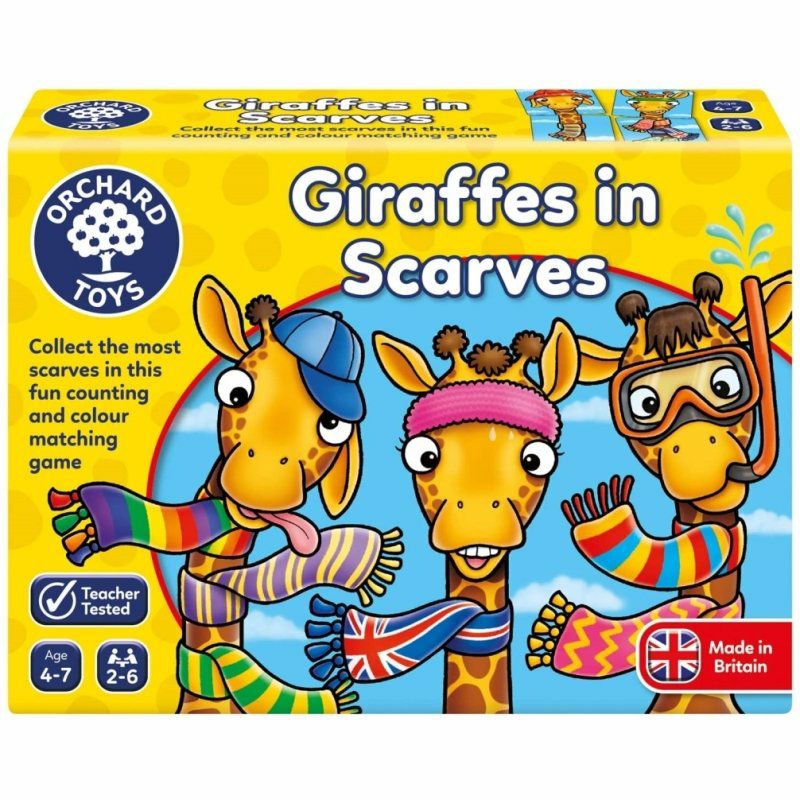 Giraffes in Scarves – Fun Counting Game