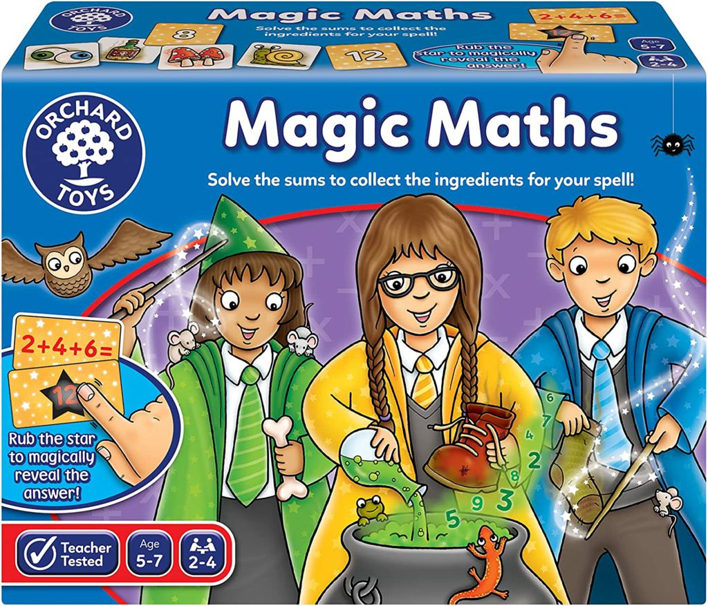 Magic Maths – Magic Ink Reveals the Answer, Educational Maths Game, Practice Addition and Subtraction