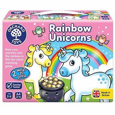 Rainbow Unicorns Colour Matching Game