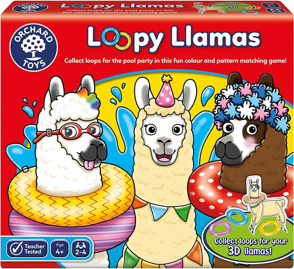 Loopy Llamas Colour and Pattern Educational Game