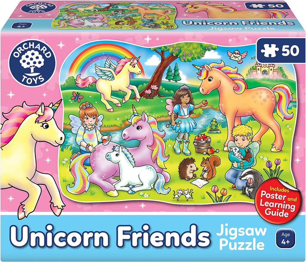 Unicorn Friends 50 piece Jigsaw Puzzle