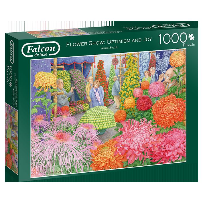 Falcon de luxe Flower Show: Optimism and Joy 1000 pc Jigsaw Puzzle