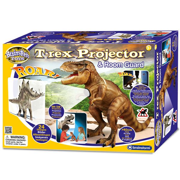 T Rex Projector  Room Guard by Brainstorm Toys