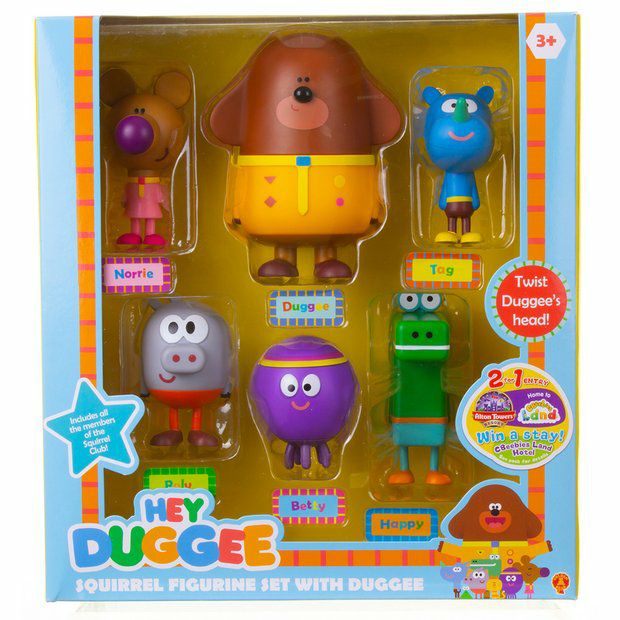 HEY DUGGEE SQUIRREL FIGURINE SET...