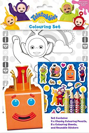 Teletubbies Colouring Set