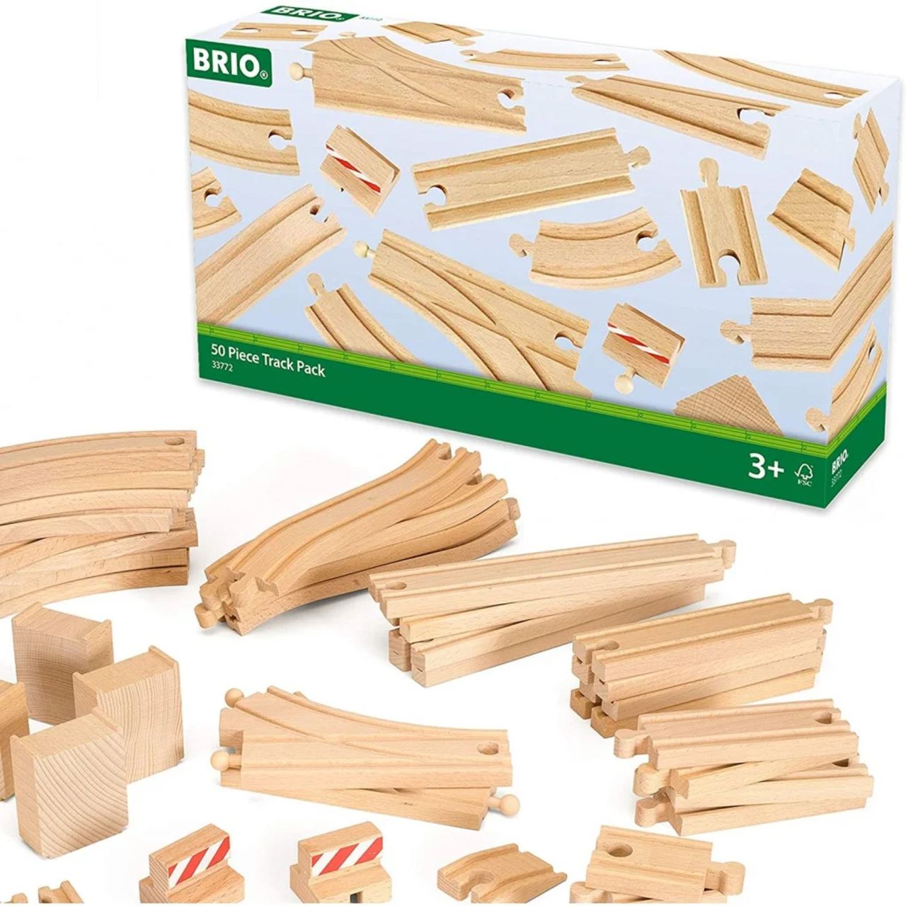 BRIO 50 piece Track Pack