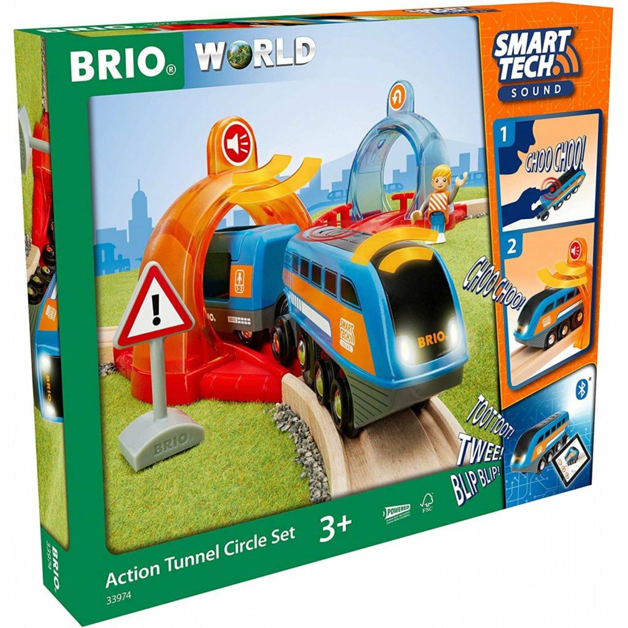 Brio Action Tunnel Circle Set