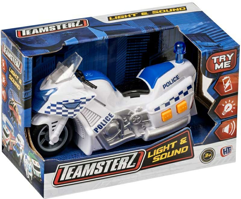 Teamsterz Police Motorbike – Light...