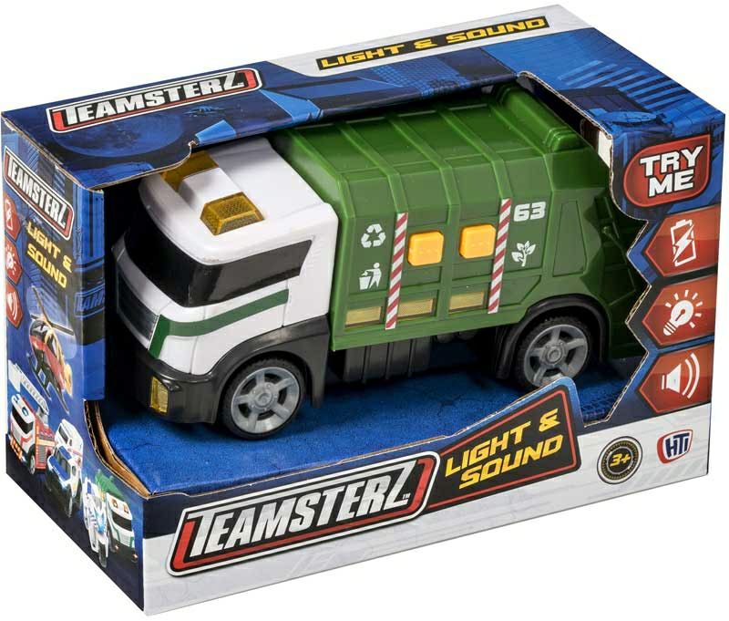 Teamsterz Rubbish Truck – Light and Sound