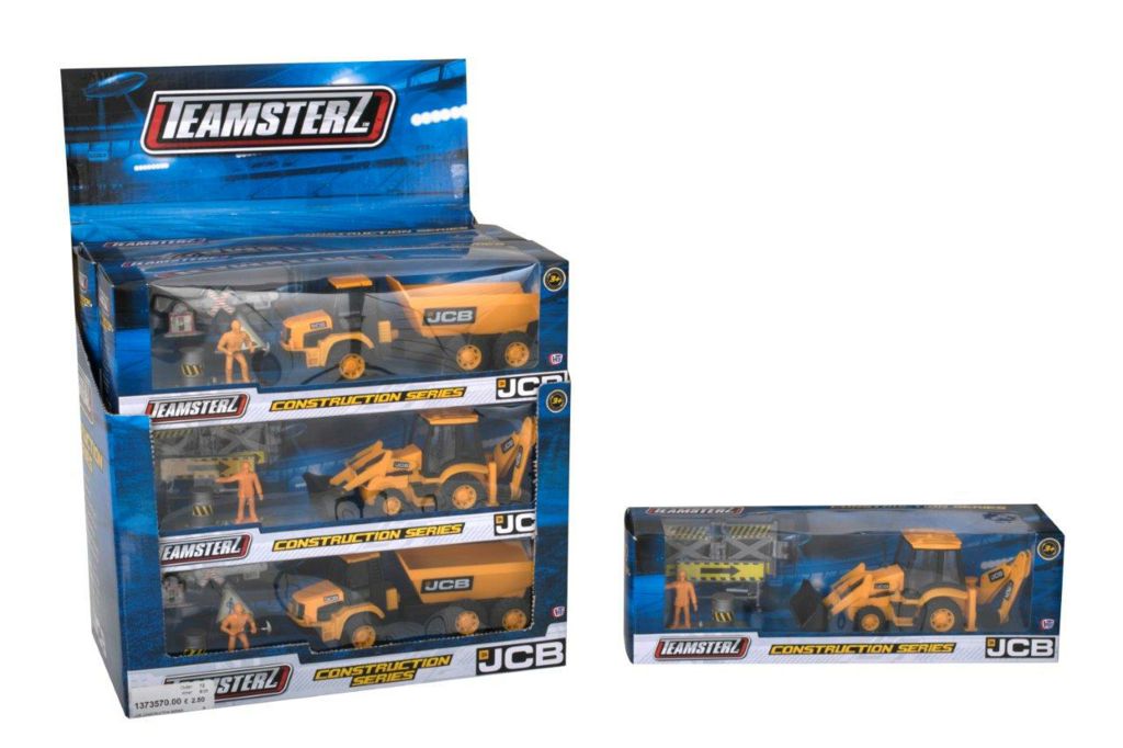 Teamsterz JCB Construction Series – Assorted styles