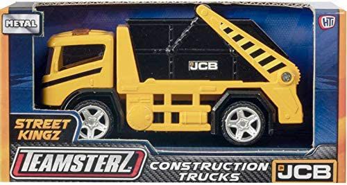 TEAMSTERZ STREET KINGZ JCB CONSTRUCTION TRUCKS 4 ASSORTED