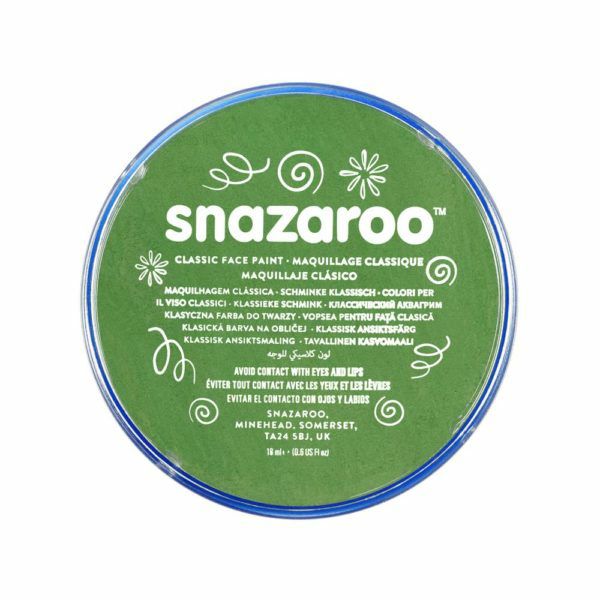 Snazaroo Classic Face Paint Grass Green 18ml