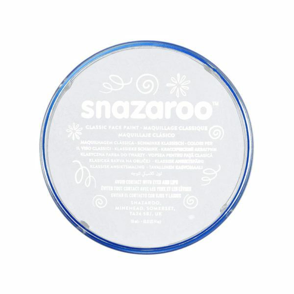 Snazaroo Classic Face Paint White 18ml