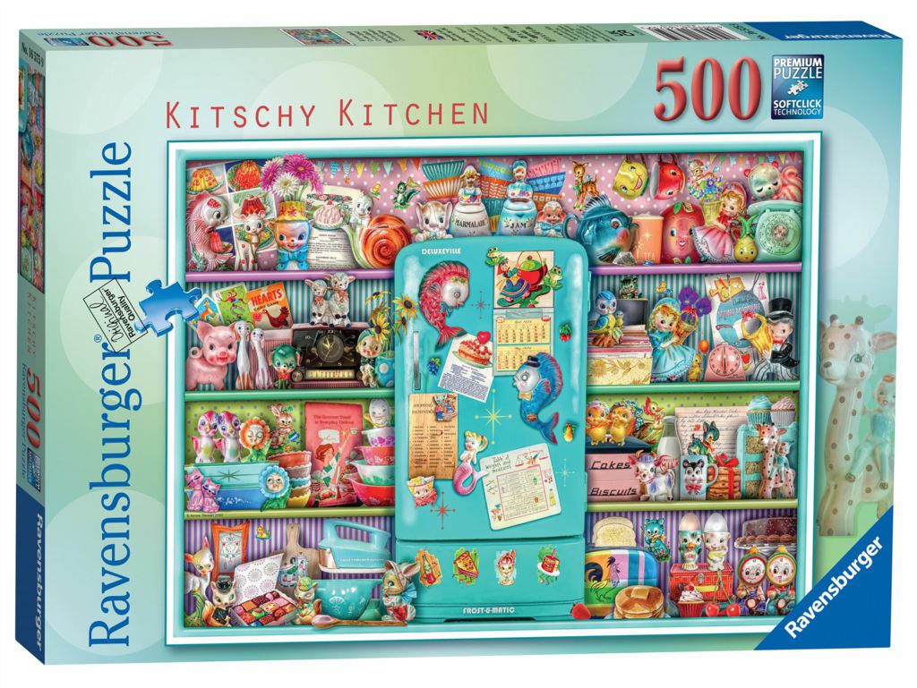 Ravensburger Kitschy Kitchen 500pc Jigsaw Puzzle